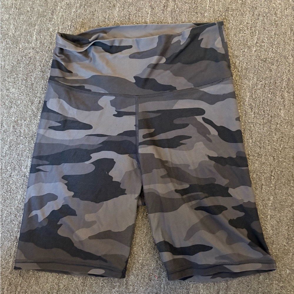 Camo Biker Shorts
